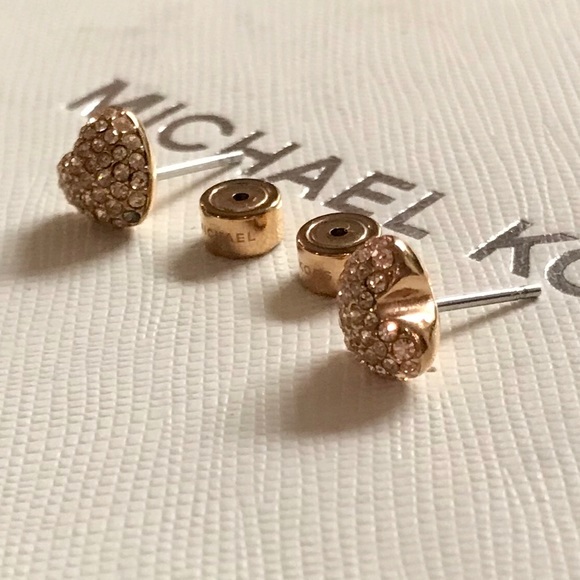Michael Kors Crystal Studs - Picture 3 of 8